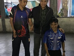 Menpora Tak Berdaya Dilawan Atlet Tenis Meja Peparnas Ini