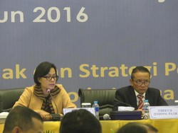 Ketika Sri Mulyani Melempar Canda Soal Target Pajak di Rapimnas