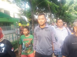 Agus Cek Taman Bermain di Jakbar: Jakarta Butuh Lahan Terbuka Hijau