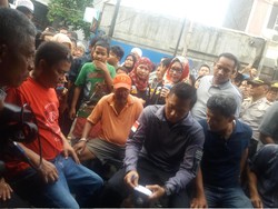 PKL Pasar Kopro Curhat ke Agus Yudhoyono: Kami Diburu Satpol PP