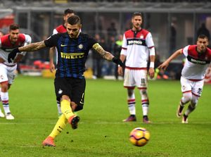 Icardi Dua Gol, Inter Gasak Crotone 3-0 Icardi Dua Gol, Inter Gasak Crotone 3-0