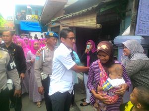 Aneka Curhat Warga ke Sandiaga: Modal Usaha Jamu Hingga Suami Hilang
