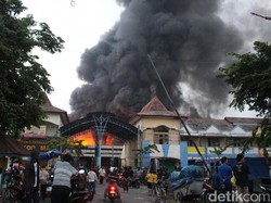 Korban Kebakaran Pasar Baru Porong akan Disediakan Tempat Berjualan