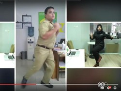 Siapa Bilang di Kantor Tidak Bisa Olahraga? Tonton Saja Video Ini