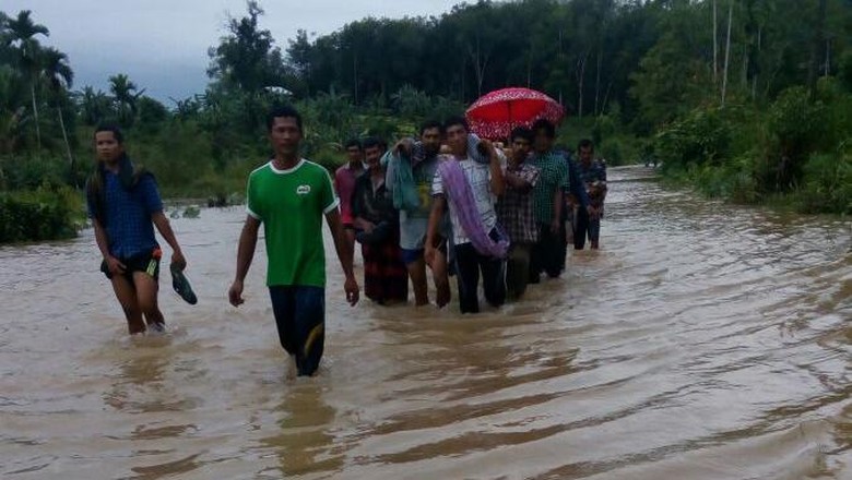 Banjir di Aceh Jaya, 1 Warga Tewas Terbawa Arus