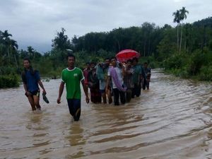 Banjir di Aceh Jaya, 1 Warga Tewas Terbawa Arus