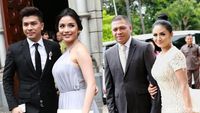 Pasangan Selebriti di Pernikahan Sandra Dewi