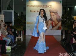 Puteri Indonesia Intan Aletrino Masuk Top 10 Kontes Kecantikan di Polandia