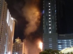 Apartemen NEO SOHO yang Terbakar Masih Baru, 20 Unit Damkar Dikerahkan