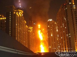 Kebakaran Neo Soho, Percikan Api dari B9 Parkir Atas