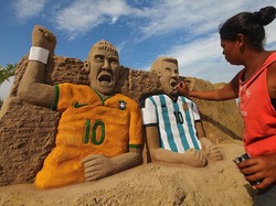 Jelang Duel Brasil vs Argentina, Messi Nebeng Jet Pribadi Neymar