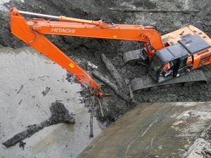 Ini Penampakan PLTA di Papua yang Rusak Akibat Timbunan Lumpur