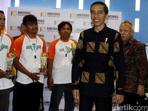 Para Pemenang Lomba Pekerja Konstruksi 2016