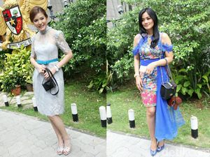 Cantiknya Titi Kamal dan Olga Lidya, Pilih Siapa?