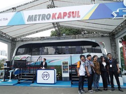 Mirip Skytrain di Singapura, Begini Penampakan Metro Kapsul Garapan PTPP