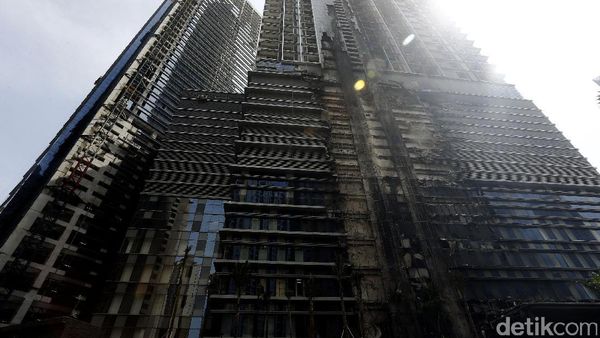 Kondisi Apartemen Neo Soho Pasca Terbakar