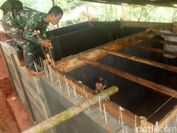 Air Hasil Perjuangan Serda Daryo Bisa Menjadi Pendapatan Desa