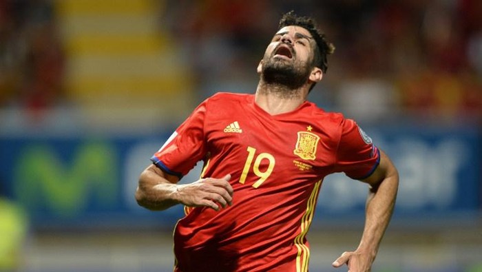 Cedera, Diego Costa Absen Hadapi Makedonia dan Inggris