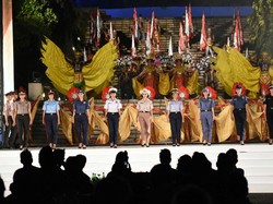 Delegasi Sidang Umum Interpol Farewell Dinner di GWK Bali
