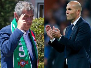 Santos atau Zidane, Siapa Pelatih Terbaik Dunia Pilihan Ronaldo?