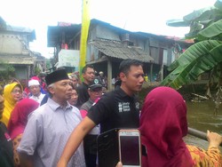 Agus Yudhoyono: Warga Pondok Labu Minta Pengerukan Kali Agar Tak Banjir
