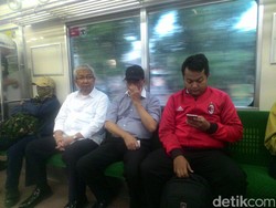Dapat Laporan KRL Sering Telat, Menhub Budi Sidak KRL Tanah Abang- Serpong