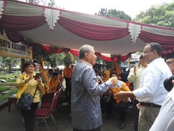 Papasan dengan Pendukung Ahok di Tanah Kusir, Anies Didoakan Sukses