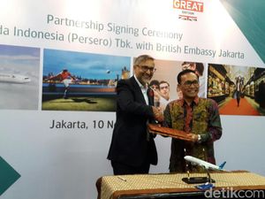 Garuda & Kedubes Inggris Kerjasama Tingkatkan Kunjungan Wisatawan
