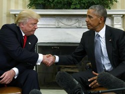 Obama Kalahkan Trump sebagai Pria Paling Dikagumi di AS