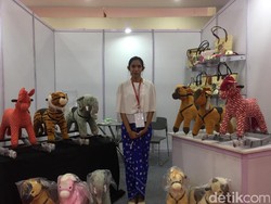 Ikut Pameran di India, Perempuan Ini Jualan Tas Handmade Rp 250.000-an
