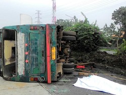 Bus Kecelakaan di Tol Padaleunyi, Satu Penumpang Tewas
