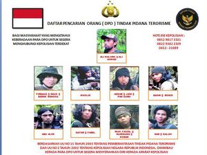 Anggota Kelompok Santoso Semakin Menipis, Kini Tersisa 9 Orang