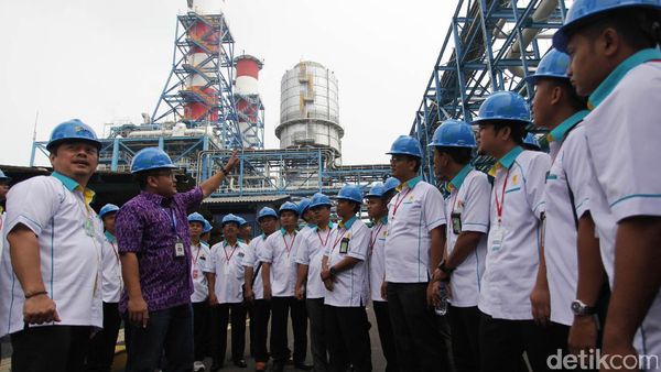 Pejuang Kelistrikan Meninjau PLTU Muara Karang