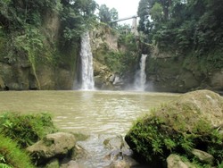 Ada Air Terjun Kembar di Sumatera Utara