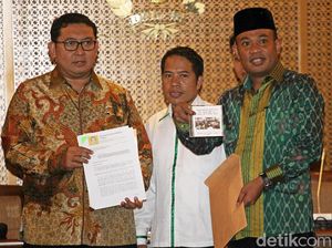 Pengurus Besar HMI Bertemu Fadli Zon