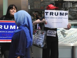 Muslimah WNI di AS Khawatirkan Keselamatan Diri Saat Trump Memimpin