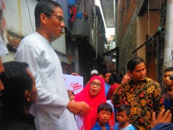 Sandiaga Janjikan Modal Usaha untuk Janda-janda di Kemayoran