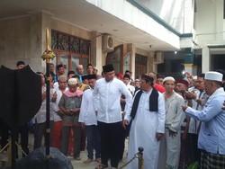 Sambutan Usai Salat Jumat, Agus Yudhoyono: Maaf Saya Tak Bicara Kampanye