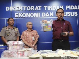 Bareskrim Rilis Barang Bukti Pungli Bea Cukai