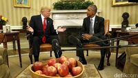Donald Trump Temui Barack Obama