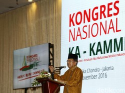 JK di Kongres KA-KAMMI: KIta Kekurangan Pengusaha, Bukan Politikus dan Birokrat