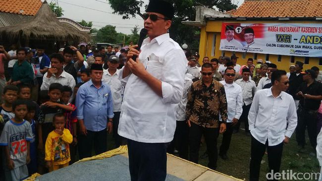 Cagub Banten Wahidin Akan Fokuskan Perbaikan Pendidikan di 