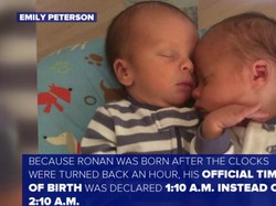 Gara-gara Pengaturan Waktu Khusus, Bayi Kembar Ini Lahir di Jam Tak Lazim