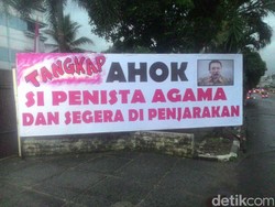 Bawaslu: Warga Tolak Penertiban, Baliho Desak Ahok Dihukum Belum Dicopot