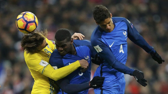 Prancis Menang Tipis Atas Swedia