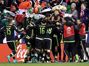 Gol Menit-Menit Akhir Menangkan Meksiko atas AS