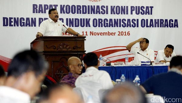 KONI Pusat Gelar Rapat Dengan PB/PP Induk Cabang Olahraga