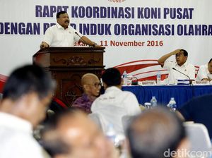 KONI Pusat Gelar Rapat Dengan PB/PP Induk Cabang Olahraga