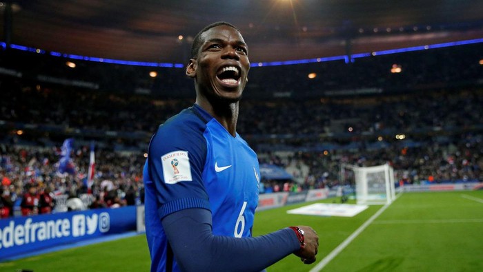 Deschamps Tak Pernah Bebani Pogba untuk Cetak Gol