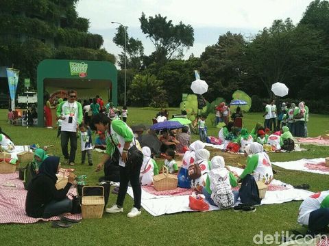 Piknik Sehat bersama SGM Eksplor (Foto: Reza/detikHealth)
